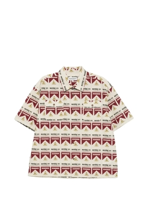 CARNE BOLLENTE printed short-sleeve shirt - Neutrals