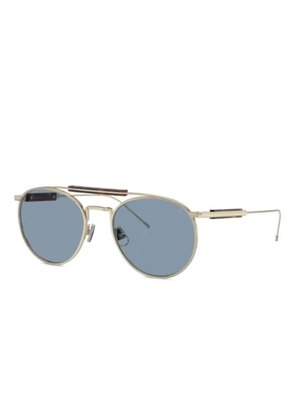 Brunello Cucinelli pilot-frame sunglasses - Gold