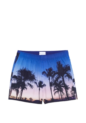 BLUE SKY INN sunset swim shorts