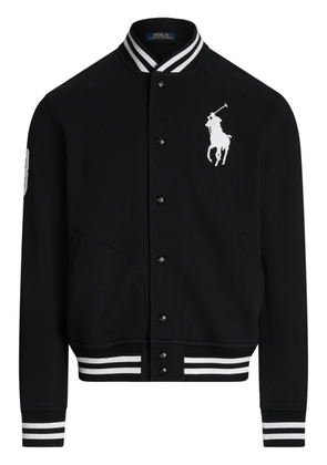 Polo Ralph Lauren Polo Pony fleece baseball jacket - Black