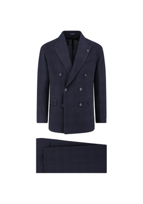 Tagliatore double-breasted suit - Blue