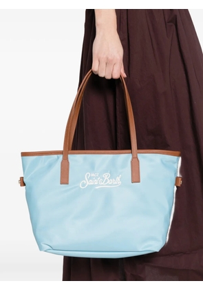MC2 Saint Barth embroidered-logo tote bag - Blue