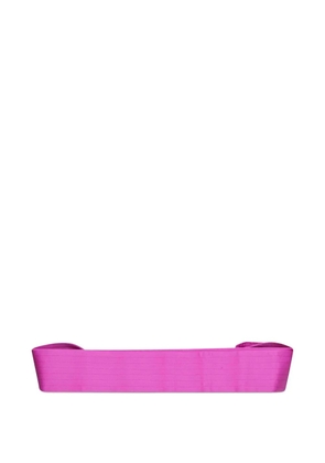 Gianluca Capannolo orchid self-tie belt - Pink