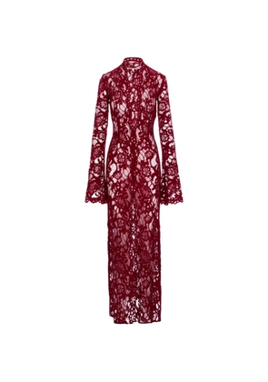 MANURÍ Sally maxi dress - Red