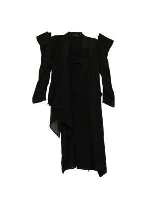 Yohji Yamamoto double gauze jacket - Black