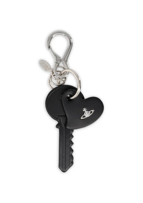 Vivienne Westwood Key & Heart keyring - Black