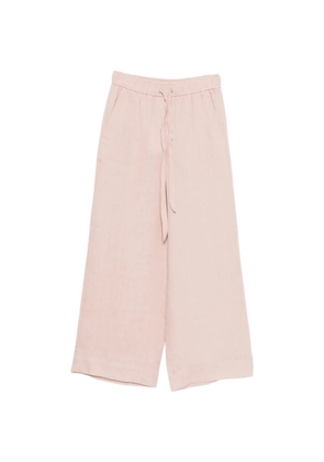 Marella drawstring-fastening palazzo pants - Pink