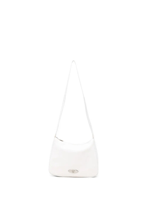 Versace Pre-Owned 1990s logo-plaque shoulder bag - White