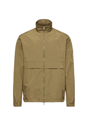 Moncler Rastaban zip front coat - Green
