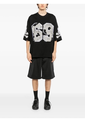 Mastermind Japan number motif T-shirt - Black