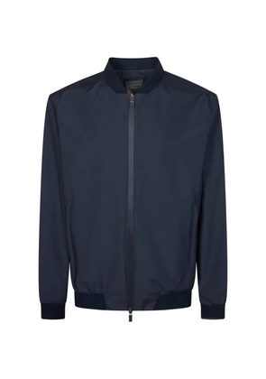 Herno zip bomber jacket - Blue