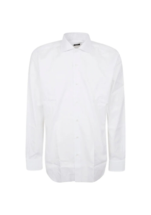 Barba button-fastening shirt - White
