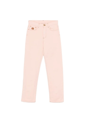 Blazé Milano emblem straight jeans - Pink