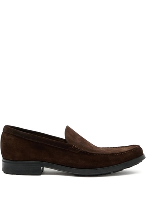 Bally Odeny suede loafers - Brown
