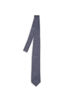 Cesare Attolini dotted tie - Blue