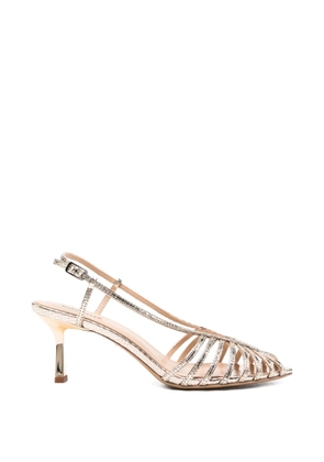 Lola Cruz strappy sandals - Gold