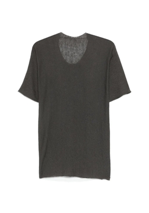 Label Under Construction crew-neck T-shirt - Grey