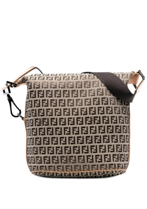 Fendi Pre-Owned 2000-2010 Zucchino Canvas shoulder bag - Brown