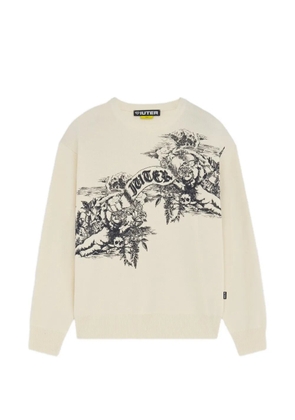 IUTER Paradise print jumper - Neutrals