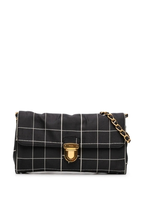 Prada Pre-Owned 2010-2025 Tessuto Chain crossbody bag - Black
