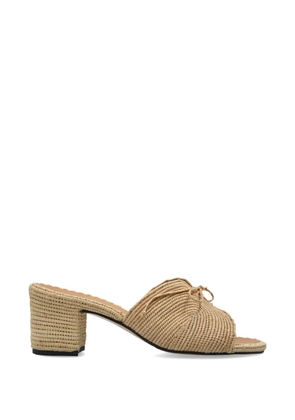 ODISSI bow-detail sandals - Neutrals