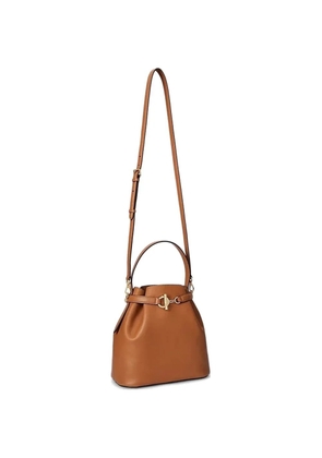 Lauren Ralph Lauren medium Blaike gold-tone-hardware bucket bag - Neutrals