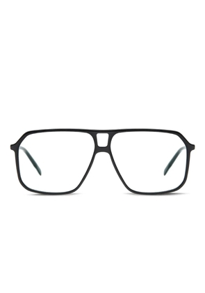 GIGI STUDIOS Isel geometric-frame glasses - Black