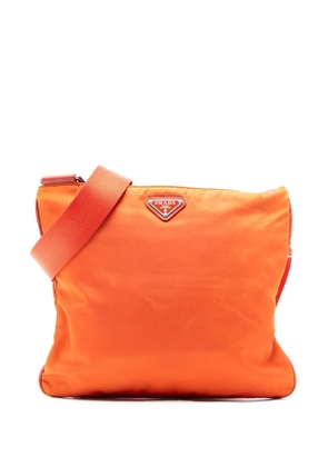 Prada Pre-Owned 2013-2025 Tessuto Zip Top crossbody bag - Orange