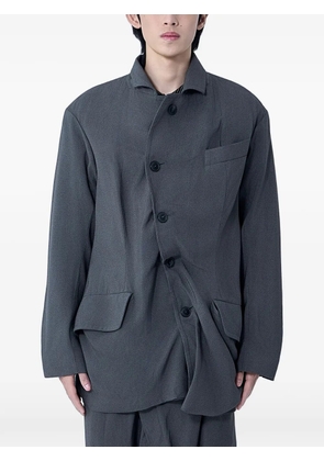 Vivienne Westwood asymmetrical notched blazer - Grey