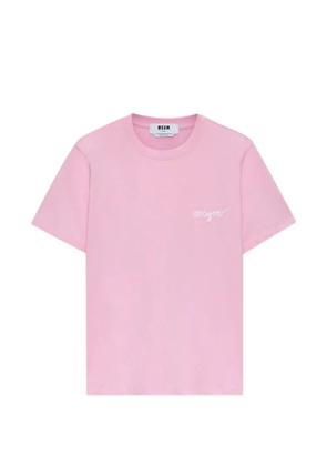 MSGM short-sleeved T-shirt - Pink