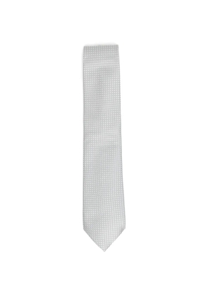 TOM FORD grey patterned tie