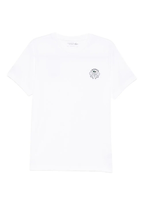 Lacoste logo-patch T-shirt - White
