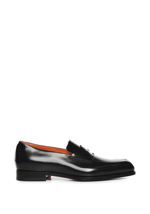 Santoni penny-strap shoes - Black