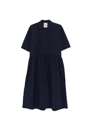 Semicouture polo-collar dress - Blue