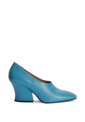 Jil Sander leather pumps - Blue