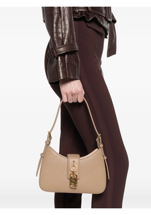 Elisabetta Franchi logo-charm tote bag - Neutrals