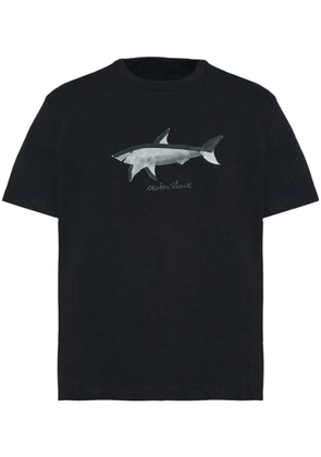 Paul & Shark logo-print T-shirt - Black