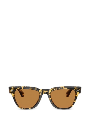 Oliver Peoples Rueny square tortoiseshell sunglasses - Black