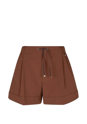 Herno patch pocket tailored shorts - Brown