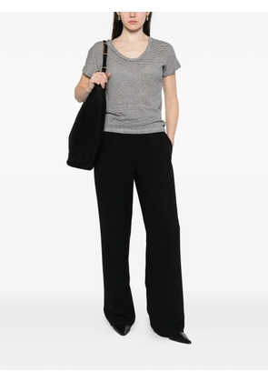 Aragona striped T-shirt - Black