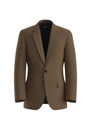 BOSS buttoned blazer - Brown