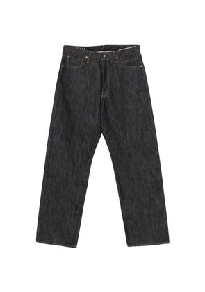 visvim raw-finish jeans - Black