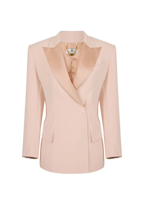 Elisabetta Franchi lapel pocket jacket - Pink
