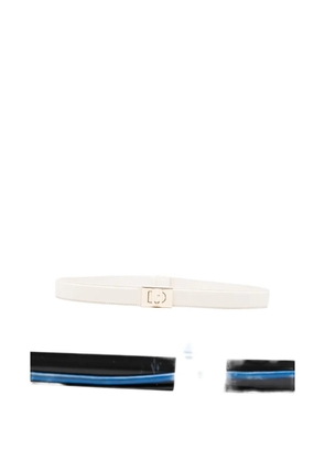 Furla logo-buckle belt - Neutrals