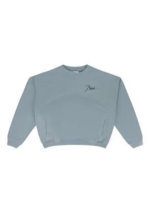 RHUDE crew-neck sweatshirt - Green