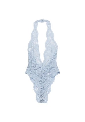 Rowen Rose lace halterneck bodysuit - Blue