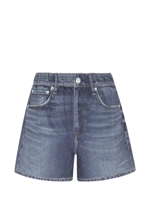 rag & bone elastic-waistband shorts - Blue