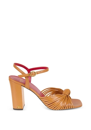 Valentino Garavani Annet heeled sandals - Brown