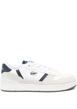 Lacoste T-Clip set leather trainers - White