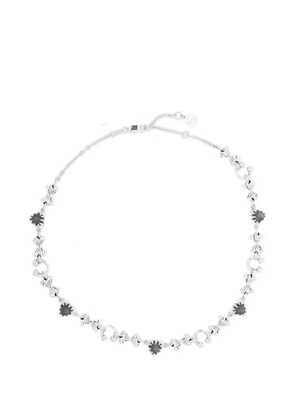 Stolen Girlfriends Club Gothic Sentiment necklace - Silver